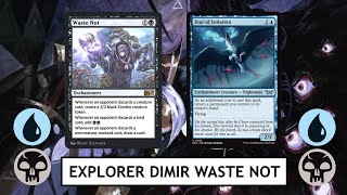 MTG Explorer / Pioneer Dimir Waste Not - Cure Your Fear Of Isolation With Hopeless Nightmares...