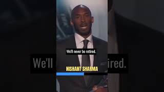 REST in the END, not in the MIDDLE - Kobe Bryant | Kobe Bryant ESPY Icon Award Speech #shorts #kobe