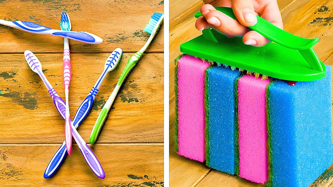 TOP 35 Cleaning Hacks & Tips To Make Your Life Easier! - YouTube