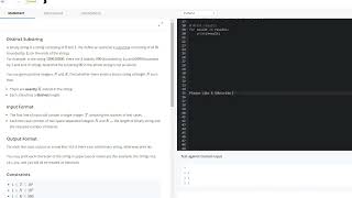 Distinct SubString Solution || CodeChef Starters 138 Full Solution || Full Solution Explained #code