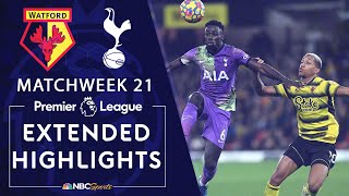 Watford v. Tottenham Hotspur | PREMIER LEAGUE HIGHLIGHTS | 1/1/2022 | NBC Sports