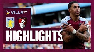🥶 Three points against the Cherries 🍒 | Aston Villa 3-1 Bournemouth | HIGHLIGHTS