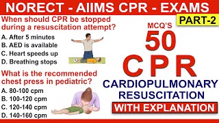 norcet exams preperation part 2 | aiims norect 2023 | cpr norect question and answers | norcet 2023