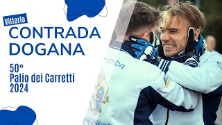 50° Palio dei Carretti - Vittoria Contrada Dogana 2024