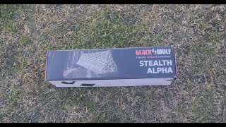 Black Wolf Stealth Tent Setup Review