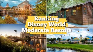 RANKING WALT DISNEY WORLD MODERATE RESORT HOTELS