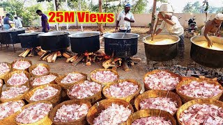 COOKING 500KG MUTTON BIRYANI |  For 3000 Peoples Marriage Function