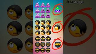 🎮🧠Find hidden emoji / eye test #EmojiChallenge #emoji #gameplay #emojichallenge #emojipuzzle 019