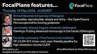 FocalPlane features... open microscopy and accessible workflows