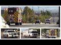 (AIRHORN) Henderson Fire and Police Departments Responding - Rescue 98 + Engine 98 + New 2020 Tahoe