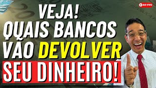 VEJA! QUAIS BANCOS IRÃO DEVOLVER SEU SEGURO PRESTAMISTA!