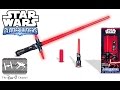 Star Wars The Force Awakens | Kylo Ren Lightsaber Review | Blade builders Build your own lightsaber