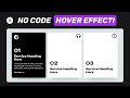 Mastering Elementor : No Code Hover Effects You Must Try!