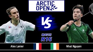 Alex Lanier vs Nhat Nguyen - Arctic Open 2024 Badminton - R16