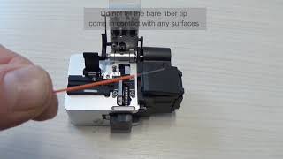 How to use a Fiber Optic Splicer - General Rules