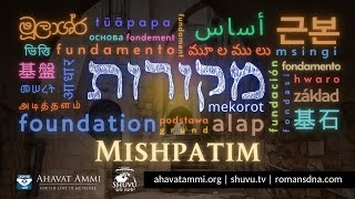 Mekorot - The Foundation - Parashat Mishpatim with Rabbi Dr. Shapira