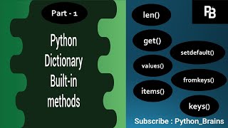 Python Series Session 23 | Python Dictionary | Dictionaries Functions Part 1 | Class 11 | CBSE CS