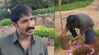 Actor Harish Uthaman Accepts Green India Challenge | Daily Culture