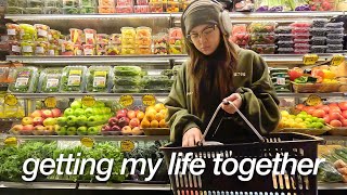 getting my life together for 2023! cleaning my room, boy updates, grocery shopping, working out