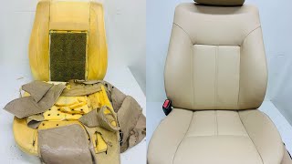 HOW TO RENEW A BMW E39 SEAT