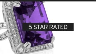 11ct Amethyst Ring, NOW $37.97! - SuperJeweler.com