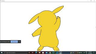 Draw Pikachu with Python #pbh #python #coding