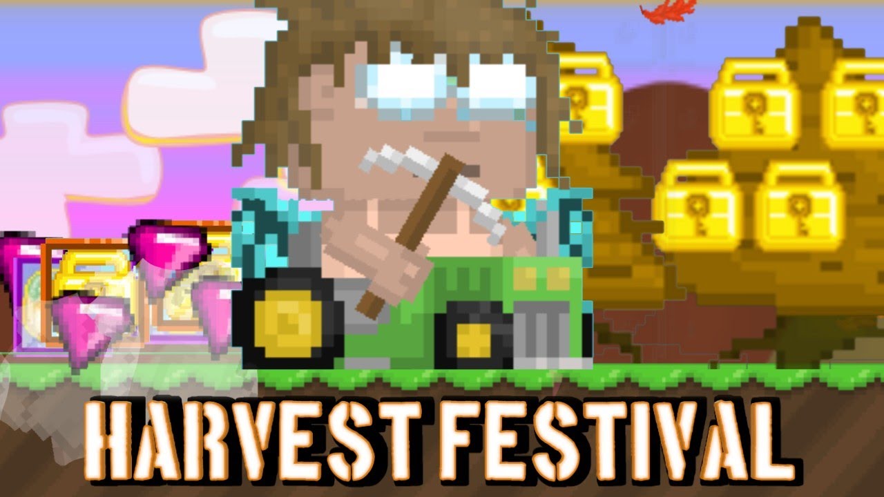 100DL PROFIT Harvest Festivalista!!??Miten? / Growtopia Suomi - YouTube