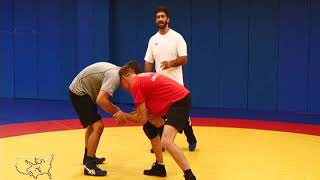 Level 2 - Folkstyle Core Curriculum - Handfighting  Don't Reach