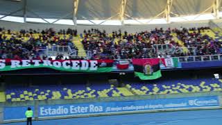 Lota Schwager 2-1 D. Concepción (2016) / Celebración de la hinchada