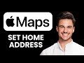 NEW! How to Set Home Address in Apple Maps (2025) 🏠 | Quick & Easy Location Setup