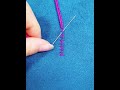 Needle and thread tricks，Long hole sew