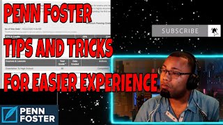 PENN FOSTER TIPS AND TRICKS FOR AN EASIER ONLINE EXPERIENCE