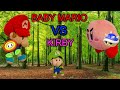 Baby Mario VS Kirby!! | Super Dylan Plush Show