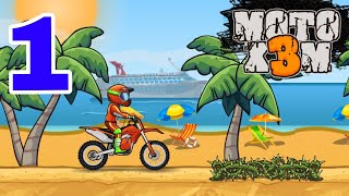Moto X3M | bike racing game | Android game | level 1 to 5