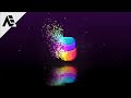 After Effects Tutorial: Abstract Particles Logo Animation (Trapcode-Particular)