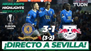 Highlights | Rangers 3(3)-(2)1 Leipzig | UEFA Europa League - Semis | TUDN