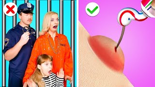 RICH VS POOR PARENTING HACKS IN JAIL | Awesome Parenting Hacks and Funny Moments by Gotcha! Viral