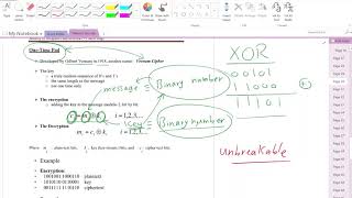 Network Security Lecture/ One Time Pad Cipher