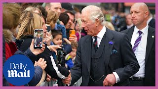 King Charles III makes first speech following funeral of Queen Elizabeth II | Dunfermline, Scotland
