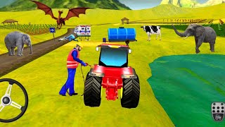 Tractor Farming Simulator - Offroad Tractor Drive 3D Android Gameplay