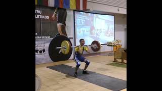 Clean and Jerk 105 kg on International Tournament in Lithuania Dec. 2019