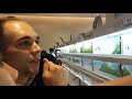 jesse and tammie try the genki sushi train for the first time