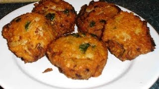 Egg Vada Recipe With English Subtitles