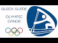 Quick Guide to Olympic Canoe