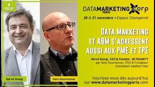 Podcasts by Visionary Marketing : Data marketing et ABM s’adressent aussi aux PME et TPE