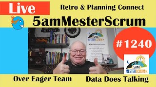 Retro Meets Planning Lightning Talk 1240 #5amMesterScrum LIVE #agile