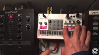 Beatmaking on Korg Volca Sample (hiphop) and Teenage Engineering OP-1