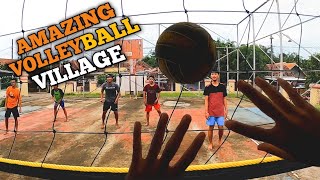 VOLLEYBALL FIRST PERSON VILLAGE VERSION | HAIKYU IN REAL LIFE #1