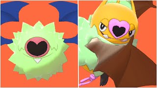 FULL WOOBAT EVOLUTION TEAM! Shiny Woobat, Shiny Swoobat Moveset - Swoobat Sweep