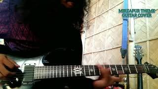 Mirzapur Theme Guitar Cover